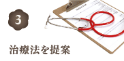 治療法を提案