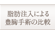 脂肪注入による豊胸手術の比較
